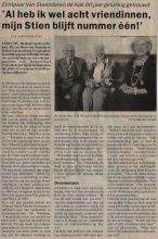 2002 60-jarig huwelijk Pieter van Steenderen de Kok en Christina de Wolf  